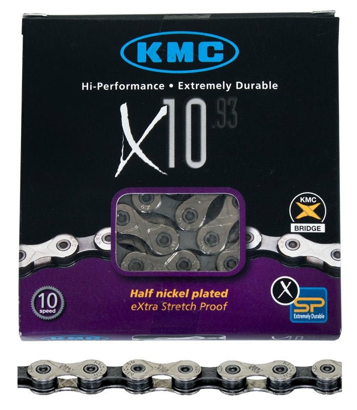 Цепь велосипедная KMC X10